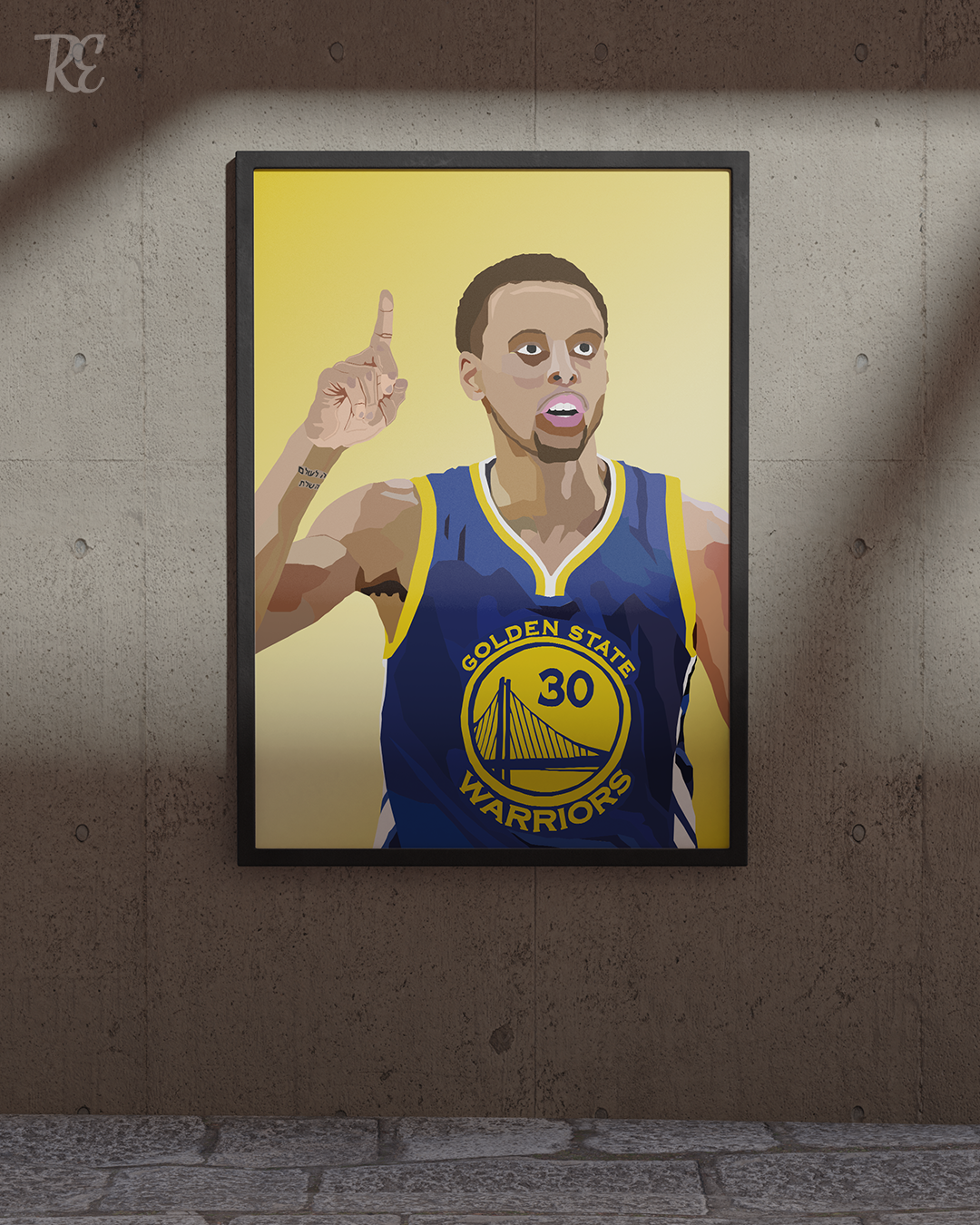 Portret Stephen Curry